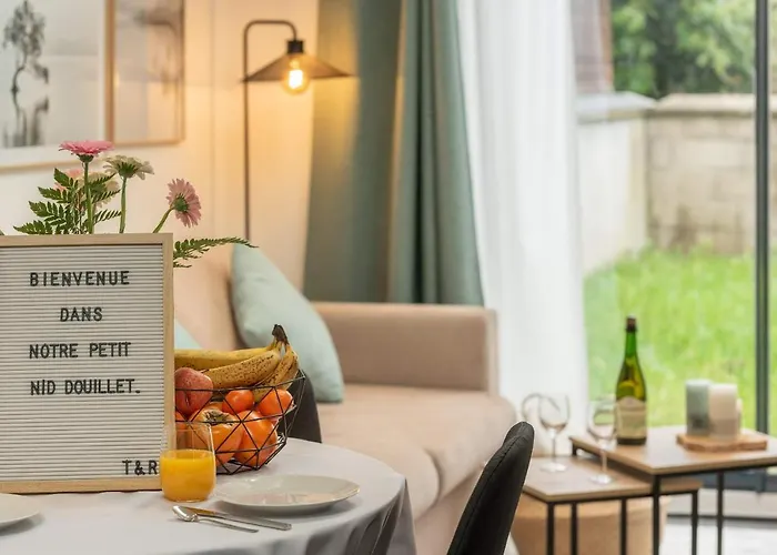 Le Nid Douillet : Superbe + Jardin Privatif Appartement Rouen